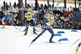 18.03.2023, Falun, Sweden (SWE): Coletta Rydzek (GER), Jessie Diggins (USA), (l-r)  - FIS world cup cross-country, individual sprint, Falun (SWE). www.nordicfocus.com. © Modica/NordicFocus. Every downloaded picture is fee-liable.