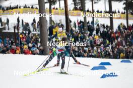 18.03.2023, Falun, Sweden (SWE): Federica Sanfilippo (ITA), Pia Fink (GER), (l-r)  - FIS world cup cross-country, individual sprint, Falun (SWE). www.nordicfocus.com. © Modica/NordicFocus. Every downloaded picture is fee-liable.