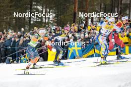 18.03.2023, Falun, Sweden (SWE): Sofie Krehl (GER), Ane Appelkvist Stenseth (NOR), (l-r)  - FIS world cup cross-country, individual sprint, Falun (SWE). www.nordicfocus.com. © Modica/NordicFocus. Every downloaded picture is fee-liable.