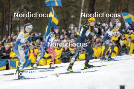 18.03.2023, Falun, Sweden (SWE): Moa Ilar (SWE), Coletta Rydzek (GER), (l-r)  - FIS world cup cross-country, individual sprint, Falun (SWE). www.nordicfocus.com. © Modica/NordicFocus. Every downloaded picture is fee-liable.