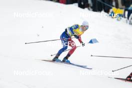 19.03.2023, Falun, Sweden (SWE): Jules Lapierre (FRA) - FIS world cup cross-country, mixed relay, Falun (SWE). www.nordicfocus.com. © Modica/NordicFocus. Every downloaded picture is fee-liable.