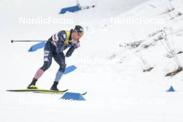 19.03.2023, Falun, Sweden (SWE): Luke Jager (USA) - FIS world cup cross-country, mixed relay, Falun (SWE). www.nordicfocus.com. © Modica/NordicFocus. Every downloaded picture is fee-liable.