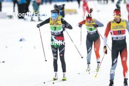 19.03.2023, Falun, Sweden (SWE): Caterina Ganz (ITA), Katherine Stewart-Jones (CAN), (l-r)  - FIS world cup cross-country, mixed relay, Falun (SWE). www.nordicfocus.com. © Modica/NordicFocus. Every downloaded picture is fee-liable.