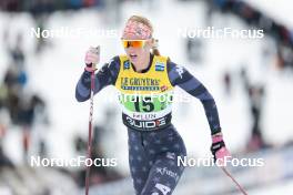 19.03.2023, Falun, Sweden (SWE): Hailey Swirbul (USA) - FIS world cup cross-country, mixed relay, Falun (SWE). www.nordicfocus.com. © Modica/NordicFocus. Every downloaded picture is fee-liable.