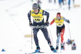 19.03.2023, Falun, Sweden (SWE): Kevin Bolger (USA) - FIS world cup cross-country, mixed relay, Falun (SWE). www.nordicfocus.com. © Modica/NordicFocus. Every downloaded picture is fee-liable.