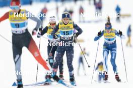 19.03.2023, Falun, Sweden (SWE): Samantha Smith (USA) - FIS world cup cross-country, mixed relay, Falun (SWE). www.nordicfocus.com. © Modica/NordicFocus. Every downloaded picture is fee-liable.