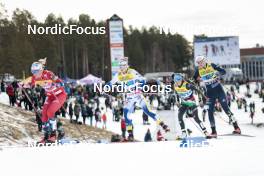 19.03.2023, Falun, Sweden (SWE): Jonna Sundling (SWE), Katharina Hennig (GER), (l-r)  - FIS world cup cross-country, mixed relay, Falun (SWE). www.nordicfocus.com. © Modica/NordicFocus. Every downloaded picture is fee-liable.