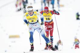 19.03.2023, Falun, Sweden (SWE): Edvin Anger (SWE) - FIS world cup cross-country, mixed relay, Falun (SWE). www.nordicfocus.com. © Modica/NordicFocus. Every downloaded picture is fee-liable.
