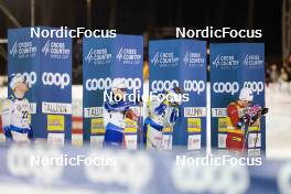 21.03.2023, Tallinn, Estonia (EST): Edvin Anger (SWE), Johannes Hoesflot Klaebo (NOR), (l-r)  - FIS world cup cross-country, individual sprint, Tallinn (EST). www.nordicfocus.com. © Modica/NordicFocus. Every downloaded picture is fee-liable.
