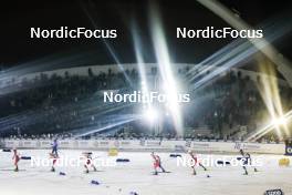 21.03.2023, Tallinn, Estonia (EST): Lucas Chanavat (FRA), Johannes Hoesflot Klaebo (NOR), Lukas Mrkonjic (AUT), Richard Jouve (FRA), Gjoeran Tefre (NOR), Verneri Poikonen (FIN), (l-r)  - FIS world cup cross-country, individual sprint, Tallinn (EST). www.nordicfocus.com. © Modica/NordicFocus. Every downloaded picture is fee-liable.