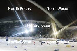 21.03.2023, Tallinn, Estonia (EST): Anian Sossau (GER), Jules Chappaz (FRA), Federico Pellegrino (ITA), Sindre Bjoernestad Skar (NOR), Marcus Grate (SWE), Karl Sebastian Dremljuga (EST), (l-r)  - FIS world cup cross-country, individual sprint, Tallinn (EST). www.nordicfocus.com. © Modica/NordicFocus. Every downloaded picture is fee-liable.