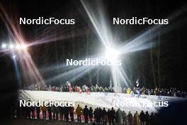 21.03.2023, Tallinn, Estonia (EST): Lucas Chanavat (FRA), Johannes Hoesflot Klaebo (NOR), Lukas Mrkonjic (AUT), Gjoeran Tefre (NOR), Verneri Poikonen (FIN), (l-r)  - FIS world cup cross-country, individual sprint, Tallinn (EST). www.nordicfocus.com. © Modica/NordicFocus. Every downloaded picture is fee-liable.