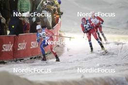 21.03.2023, Tallinn, Estonia (EST): Renaud Jay (FRA), Erik Valnes (NOR), (l-r)  - FIS world cup cross-country, individual sprint, Tallinn (EST). www.nordicfocus.com. © Modica/NordicFocus. Every downloaded picture is fee-liable.