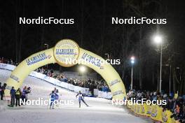 21.03.2023, Tallinn, Estonia (EST): Jasmin Kahara (FIN), Moa Lundgren (SWE), Coletta Rydzek (GER), (l-r)  - FIS world cup cross-country, individual sprint, Tallinn (EST). www.nordicfocus.com. © Modica/NordicFocus. Every downloaded picture is fee-liable.