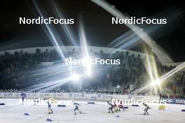 21.03.2023, Tallinn, Estonia (EST): Edvin Anger (SWE), Vili Crv (SLO), Davide Graz (ITA), Michael Foettinger (AUT), Even Northug (NOR), Ben Ogden (USA), (l-r)  - FIS world cup cross-country, individual sprint, Tallinn (EST). www.nordicfocus.com. © Modica/NordicFocus. Every downloaded picture is fee-liable.