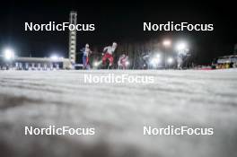 21.03.2023, Tallinn, Estonia (EST): Jules Chappaz (FRA), Lukas Mrkonjic (AUT), Even Northug (NOR), Federico Pellegrino (ITA), Edvin Anger (SWE), (l-r)  - FIS world cup cross-country, individual sprint, Tallinn (EST). www.nordicfocus.com. © Modica/NordicFocus. Every downloaded picture is fee-liable.