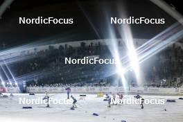 21.03.2023, Tallinn, Estonia (EST): Edvin Anger (SWE), Vili Crv (SLO), Davide Graz (ITA), Michael Foettinger (AUT), Even Northug (NOR), Ben Ogden (USA), (l-r)  - FIS world cup cross-country, individual sprint, Tallinn (EST). www.nordicfocus.com. © Modica/NordicFocus. Every downloaded picture is fee-liable.