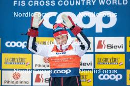 24.03.2023, Lahti, Finland (FIN): Johannes Hoesflot Klaebo (NOR) - FIS world cup cross-country, cups, Lahti (FIN). www.nordicfocus.com. © Modica/NordicFocus. Every downloaded picture is fee-liable.
