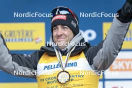 26.03.2023, Lahti, Finland (FIN): Federico Pellegrino (ITA) - FIS world cup cross-country, cups, Lahti (FIN). www.nordicfocus.com. © Modica/NordicFocus. Every downloaded picture is fee-liable.