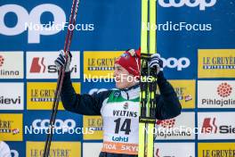 24.03.2023, Lahti, Finland (FIN): Erik Valnes (NOR) - FIS world cup cross-country, cups, Lahti (FIN). www.nordicfocus.com. © Modica/NordicFocus. Every downloaded picture is fee-liable.