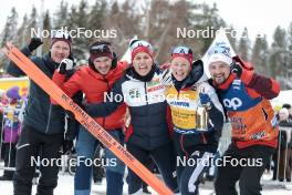 26.03.2023, Lahti, Finland (FIN): Tiril Udnes Weng (NOR), Anne Kjersti Kalvaa (NOR) - FIS world cup cross-country, cups, Lahti (FIN). www.nordicfocus.com. © Modica/NordicFocus. Every downloaded picture is fee-liable.