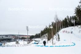 25.03.2023, Lahti, Finland (FIN): Emma Ribom (SWE), Kristine Stavaas Skistad (NOR), Pia Fink (GER), Julia Kern (USA), Barbora Antosova (CZE), Anja Weber (SUI), (l-r)  - FIS world cup cross-country, individual sprint, Lahti (FIN). www.nordicfocus.com. © Modica/NordicFocus. Every downloaded picture is fee-liable.