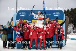 25.03.2023, Lahti, Finland (FIN): Nadine Faehndrich (SUI) - FIS world cup cross-country, individual sprint, Lahti (FIN). www.nordicfocus.com. © Modica/NordicFocus. Every downloaded picture is fee-liable.