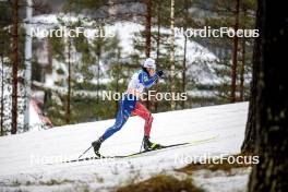 25.03.2023, Lahti, Finland (FIN): Lucas Chanavat (FRA) - FIS world cup cross-country, individual sprint, Lahti (FIN). www.nordicfocus.com. © Modica/NordicFocus. Every downloaded picture is fee-liable.