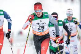 25.03.2023, Lahti, Finland (FIN): Antoine Cyr (CAN) - FIS world cup cross-country, individual sprint, Lahti (FIN). www.nordicfocus.com. © Modica/NordicFocus. Every downloaded picture is fee-liable.