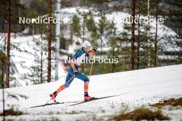 25.03.2023, Lahti, Finland (FIN): Andrew Young (GBR) - FIS world cup cross-country, individual sprint, Lahti (FIN). www.nordicfocus.com. © Modica/NordicFocus. Every downloaded picture is fee-liable.