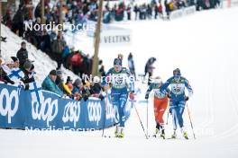 26.03.2023, Lahti, Finland (FIN): Rebecca Immonen (FIN), Tiia Olkkonen (FIN), (l-r)  - FIS world cup cross-country, mass, Lahti (FIN). www.nordicfocus.com. © Modica/NordicFocus. Every downloaded picture is fee-liable.