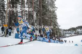 26.03.2023, Lahti, Finland (FIN): Eero Rantala (FIN), Ville Ahonen (FIN), (l-r)  - FIS world cup cross-country, mass, Lahti (FIN). www.nordicfocus.com. © Modica/NordicFocus. Every downloaded picture is fee-liable.