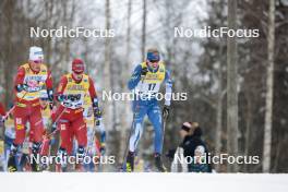 26.03.2023, Lahti, Finland (FIN): Paal Golberg (NOR), Harald Oestberg Amundsen (NOR), Iivo Niskanen (FIN), (l-r)  - FIS world cup cross-country, mass, Lahti (FIN). www.nordicfocus.com. © Modica/NordicFocus. Every downloaded picture is fee-liable.