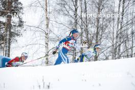 26.03.2023, Lahti, Finland (FIN): Kerttu Niskanen (FIN), Frida Karlsson (SWE), (l-r)  - FIS world cup cross-country, mass, Lahti (FIN). www.nordicfocus.com. © Modica/NordicFocus. Every downloaded picture is fee-liable.