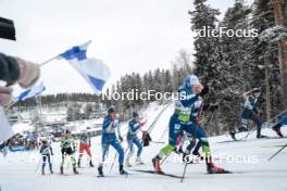 26.03.2023, Lahti, Finland (FIN): Vilma Ryytty (FIN), Rebecca Immonen (FIN), (l-r)  - FIS world cup cross-country, mass, Lahti (FIN). www.nordicfocus.com. © Modica/NordicFocus. Every downloaded picture is fee-liable.