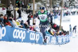 26.03.2023, Lahti, Finland (FIN): Samantha Smith (USA) - FIS world cup cross-country, mass, Lahti (FIN). www.nordicfocus.com. © Modica/NordicFocus. Every downloaded picture is fee-liable.