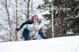 26.03.2023, Lahti, Finland (FIN): Laura Gimmler (GER), Pia Fink (GER), (l-r)  - FIS world cup cross-country, mass, Lahti (FIN). www.nordicfocus.com. © Modica/NordicFocus. Every downloaded picture is fee-liable.