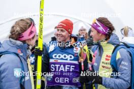 26.03.2023, Lahti, Finland (FIN): Staff of German Team - FIS world cup cross-country, mass, Lahti (FIN). www.nordicfocus.com. © Modica/NordicFocus. Every downloaded picture is fee-liable.