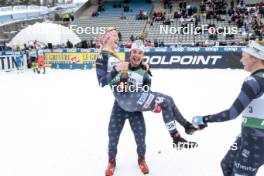 26.03.2023, Lahti, Finland (FIN): Julia Kern (USA), Hailey Swirbul (USA), (l-r)  - FIS world cup cross-country, mass, Lahti (FIN). www.nordicfocus.com. © Modica/NordicFocus. Every downloaded picture is fee-liable.