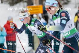 26.03.2023, Lahti, Finland (FIN): Jessie Diggins (USA) - FIS world cup cross-country, mass, Lahti (FIN). www.nordicfocus.com. © Modica/NordicFocus. Every downloaded picture is fee-liable.