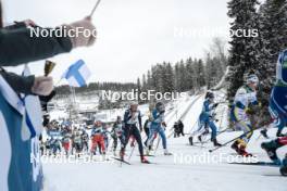 26.03.2023, Lahti, Finland (FIN): Julia Kern (USA), Anne Kyllonen (FIN), (l-r)  - FIS world cup cross-country, mass, Lahti (FIN). www.nordicfocus.com. © Modica/NordicFocus. Every downloaded picture is fee-liable.