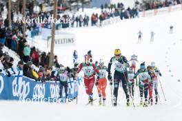 26.03.2023, Lahti, Finland (FIN): Ragnhild Gloeersen Haga (NOR), Coletta Rydzek (GER), (l-r)  - FIS world cup cross-country, mass, Lahti (FIN). www.nordicfocus.com. © Modica/NordicFocus. Every downloaded picture is fee-liable.