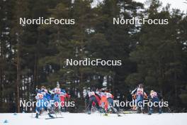 24.03.2023, Lahti, Finland (FIN): First group of womens race - FIS world cup cross-country, mixed team sprint, Lahti (FIN). www.nordicfocus.com. © Modica/NordicFocus. Every downloaded picture is fee-liable.