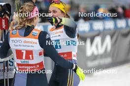 24.03.2023, Lahti, Finland (FIN): Coletta Rydzek (GER) - FIS world cup cross-country, mixed team sprint, Lahti (FIN). www.nordicfocus.com. © Modica/NordicFocus. Every downloaded picture is fee-liable.