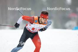 24.03.2023, Lahti, Finland (FIN): Olivier Leveille (CAN) - FIS world cup cross-country, mixed team sprint, Lahti (FIN). www.nordicfocus.com. © Modica/NordicFocus. Every downloaded picture is fee-liable.