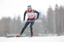 24.03.2023, Lahti, Finland (FIN): Gus Schumacher (USA) - FIS world cup cross-country, mixed team sprint, Lahti (FIN). www.nordicfocus.com. © Modica/NordicFocus. Every downloaded picture is fee-liable.