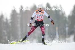 24.03.2023, Lahti, Finland (FIN): Niks Saulitis (LAT) - FIS world cup cross-country, mixed team sprint, Lahti (FIN). www.nordicfocus.com. © Modica/NordicFocus. Every downloaded picture is fee-liable.