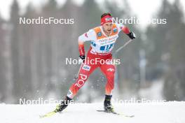 24.03.2023, Lahti, Finland (FIN): Dominik Bury (POL) - FIS world cup cross-country, mixed team sprint, Lahti (FIN). www.nordicfocus.com. © Modica/NordicFocus. Every downloaded picture is fee-liable.