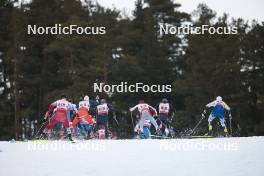 24.03.2023, Lahti, Finland (FIN): First group of mens race - FIS world cup cross-country, mixed team sprint, Lahti (FIN). www.nordicfocus.com. © Modica/NordicFocus. Every downloaded picture is fee-liable.