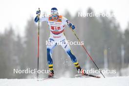 24.03.2023, Lahti, Finland (FIN): Marcus Grate (SWE) - FIS world cup cross-country, mixed team sprint, Lahti (FIN). www.nordicfocus.com. © Modica/NordicFocus. Every downloaded picture is fee-liable.
